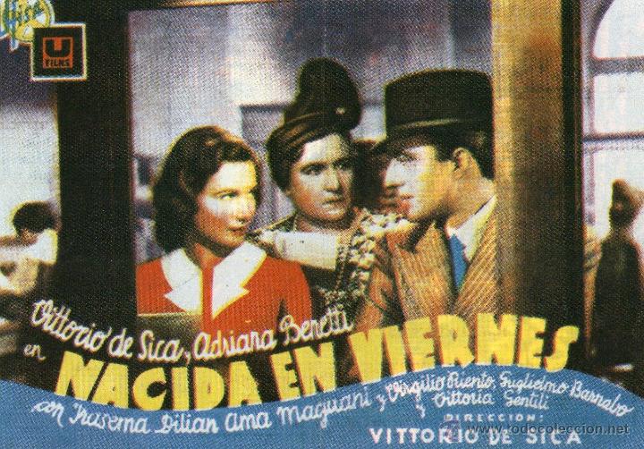 Cin&eacute;ma: RECORTES Vittorio De Sica, Adriana Benetti, Anna Magnani, Irasema Dili&aacute;n, Guglielmo Barnab&ograve;, Olga Vi