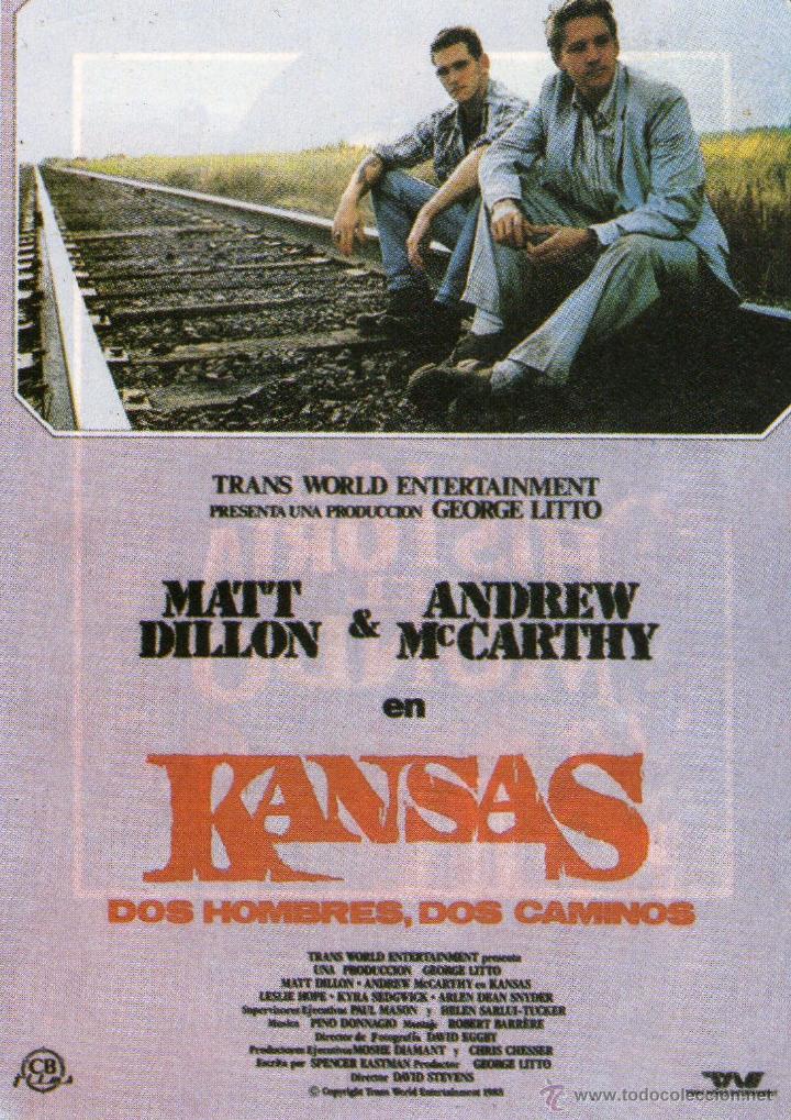 Cin&eacute;ma: RECORTES Matt Dillon, Andrew McCarthy, Leslie Hope, Kyra Sedgwick, Alan Toy,