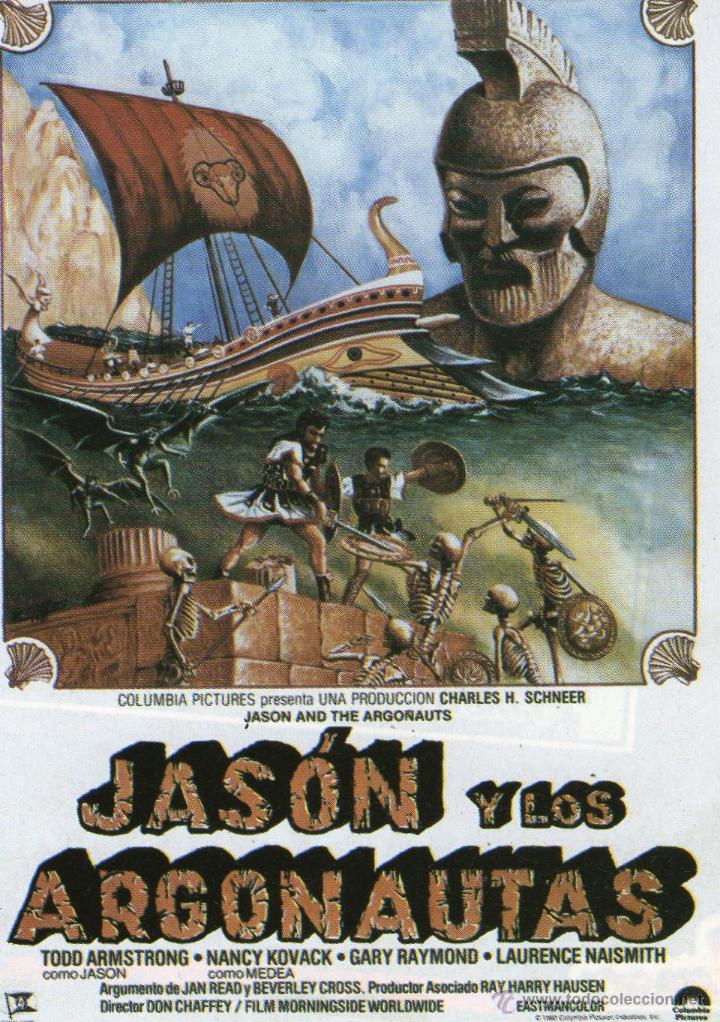 Cin&eacute;ma: RECORTES argonautas Todd Armstrong, Nancy Kovack, Gary Raymond, Michael Gwynn, Laurence Naismith, Ni