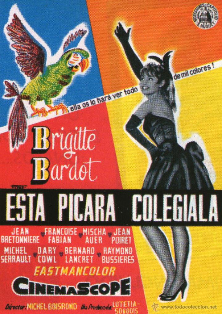 Cine: RECORTES Brigitte Bardot, Jean Bretonni&egrave;re, Fran&ccedil;oise Fabian, Mischa Auer, Michel Serrault, Jean Poi