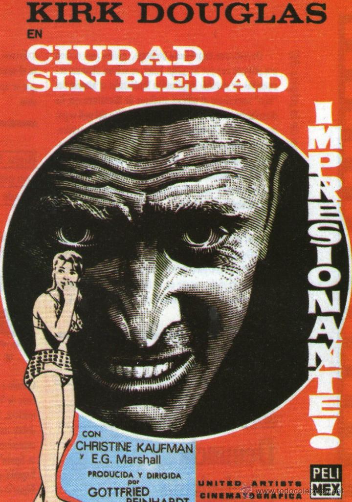 Cin&eacute;ma: RECORTES Kirk Douglas, Barbara R&uuml;tting, Christine Kaufmann, E.G. Marshall, Hans Nielsen, Ingrid van