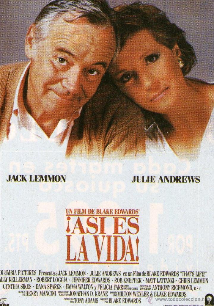 Cin&eacute;ma: RECORTES Jack Lemmon, Julie Andrews, Sally Kellerman, Robert Loggia, Jennifer Edwards, Robert Kneppe