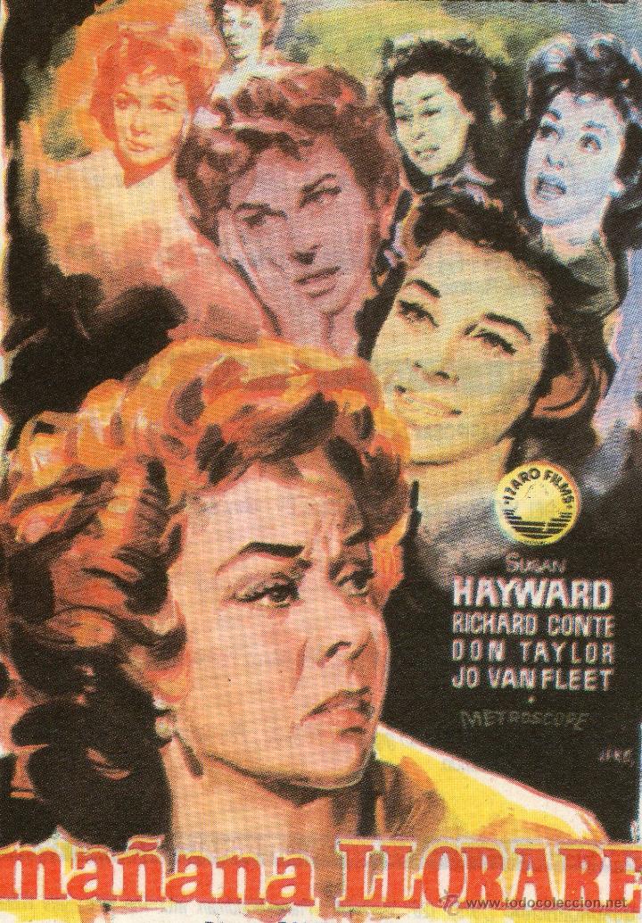 Cin&eacute;ma: RECORTES Susan Hayward, Richard Conte, Eddie Albert, Jo Van Fleet, Don Taylor, Jack Daley, Ray Danto