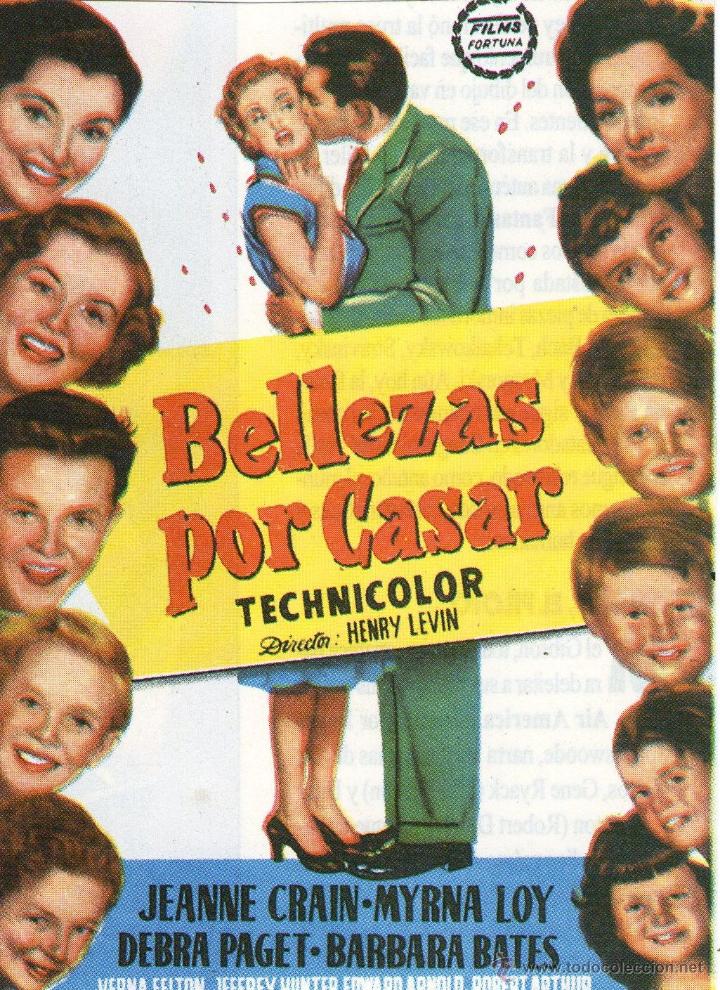 Cin&eacute;ma: RECORTES Jeanne Crain, Myrna Loy, Debra Paget, Jeffrey Hunter, Edward Arnold