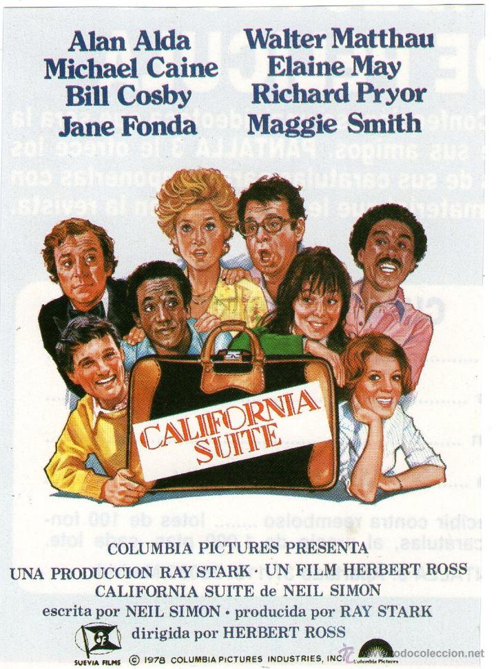 Cin&eacute;ma: RECORTES Alan Alda, Jane Fonda, Maggie Smith, Michael Caine, Walter Matthau, Richard Pryor, Bill Cos