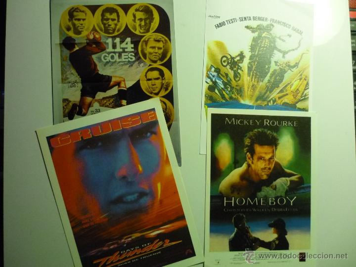 Kino: LOTE REPRODUCC.PAPEL Y FOTO PELICULAS DEPORTIVAS
