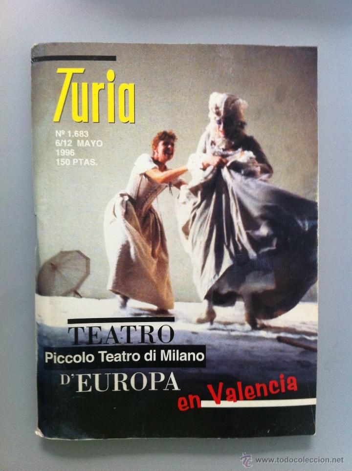 Cin&eacute;ma: CARTELERA TURIA 1996. TEATRO PICCOLO D'EUROPA N&ordm; 1683