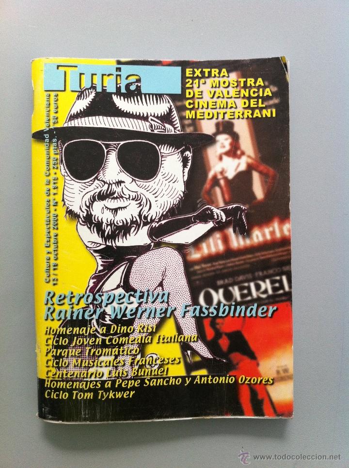 Cin&eacute;ma: CARTELERA TURIA 2000. EXTRA 21&ordf; MOSTRA DE VALENCIA CINEMA DEL MEDITERRANI. WERNER FASBINDER N&ordm; 1919