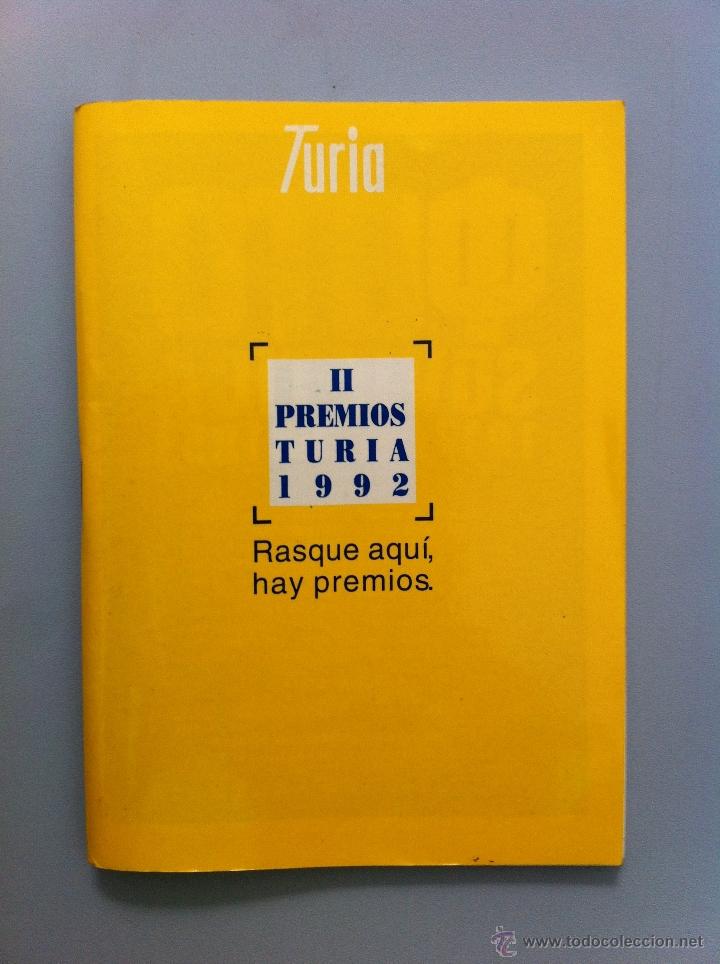 Cinema: CARTELERA TURIA 1993. II PREMIOS TURIA 1992