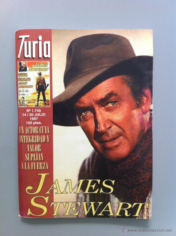 Cin&eacute;ma: CARTELERA TURIA 1997. JAMES STEWARD N&ordm; 1745