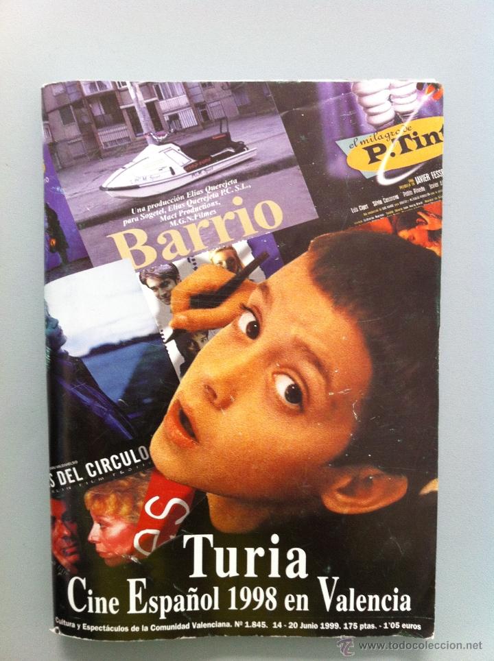 Cin&eacute;ma: CARTELERA TURIA 1999. CINE ESPA&Ntilde;OL 1998 EN VALENCIA N&ordm; 1845
