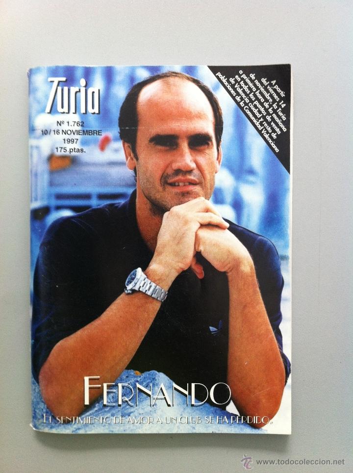 Cin&eacute;ma: CARTELERA TURIA 1997. FERNANDO VALENCIA CF N&ordm; 1762