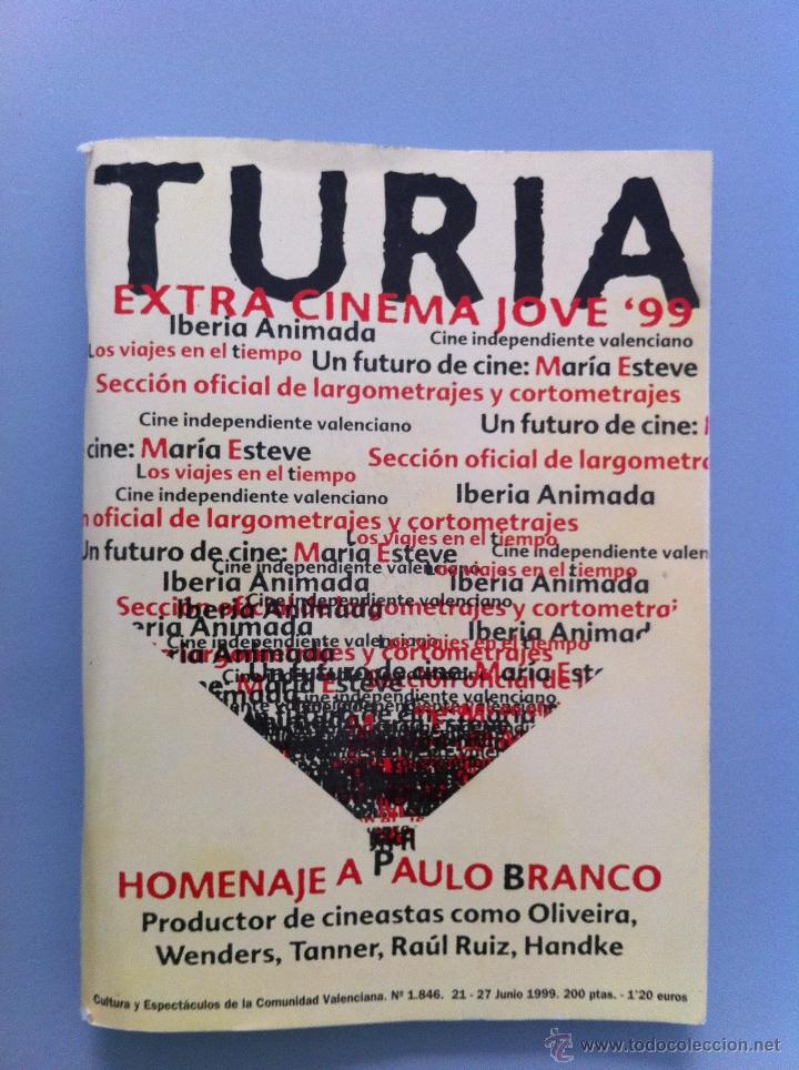 Cin&eacute;ma: CARTELERA TURIA 1999. EXTRA CINEMA JOVE 1999 N&ordm; 1846