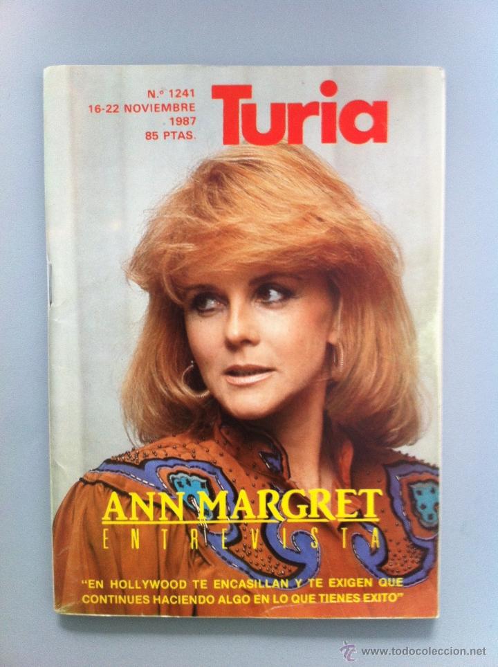 Cin&eacute;ma: CARTELERA TURIA 1987. ANN MARGRET N&ordm; 1241