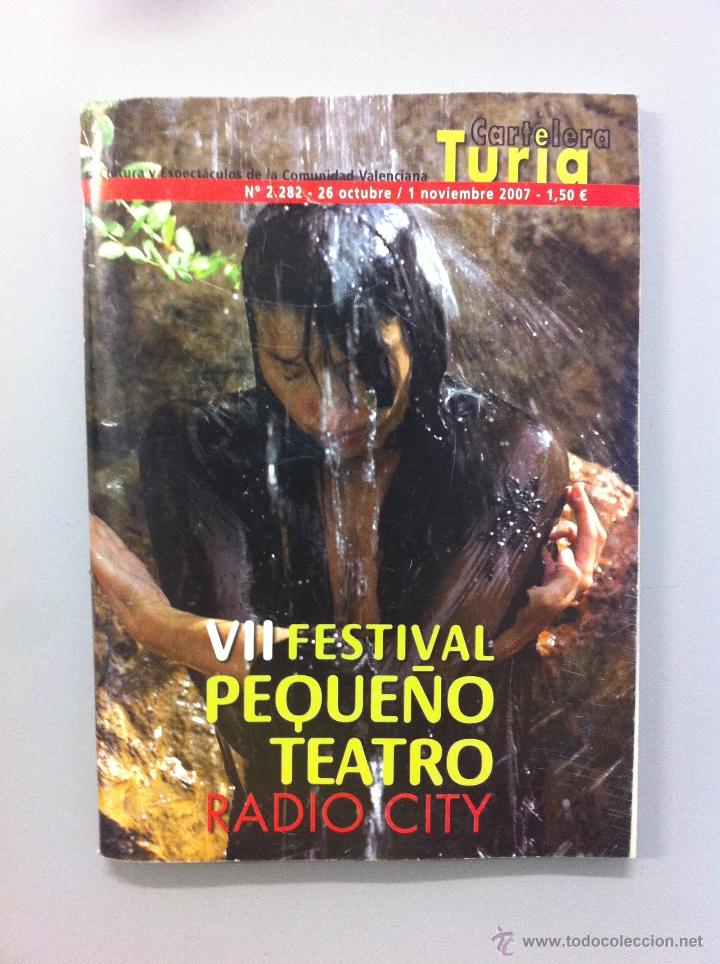 Cin&eacute;ma: CARTELERA TURIA 2007. VII FESTIAL PEQUE&Ntilde;O TEATRO RADIO CITY N&ordm; 2282