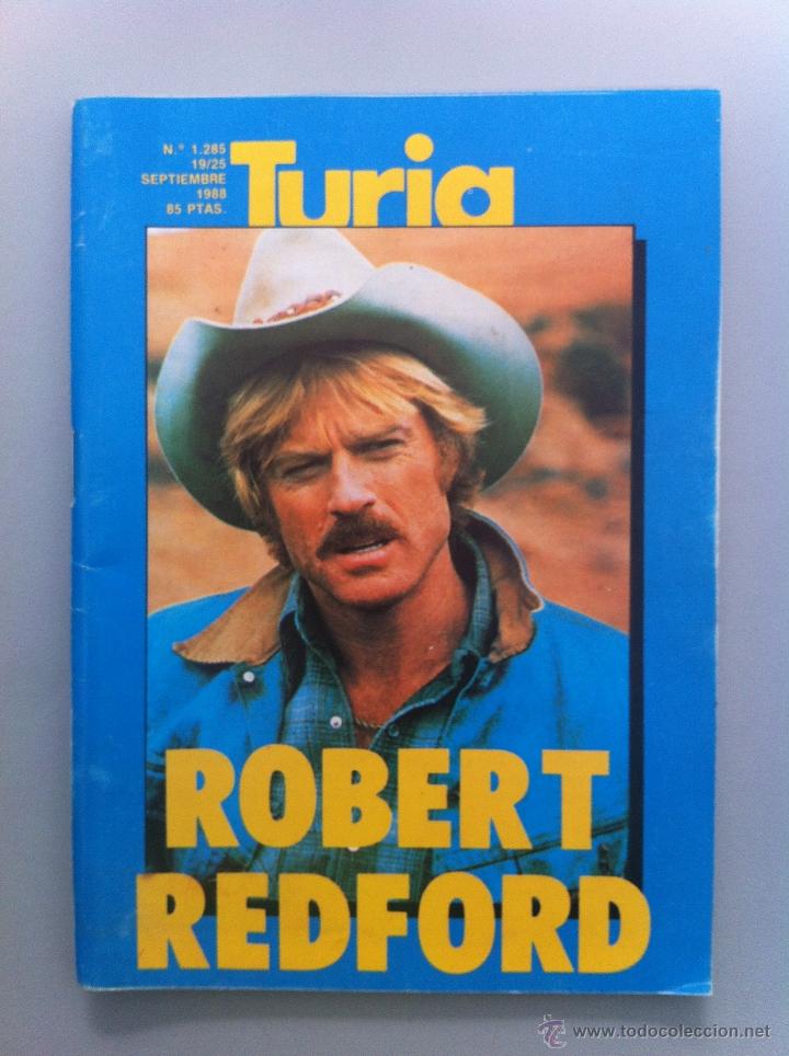 Cin&eacute;ma: CARTELERA TURIA 1988. ROBERT REDFORD N&ordm; 1285