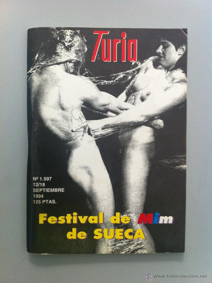 Cin&eacute;ma: CARTELERA TURIA 1994. FESTIVAL DE Mim DE SUECA VALENCIA N&ordm; 1597