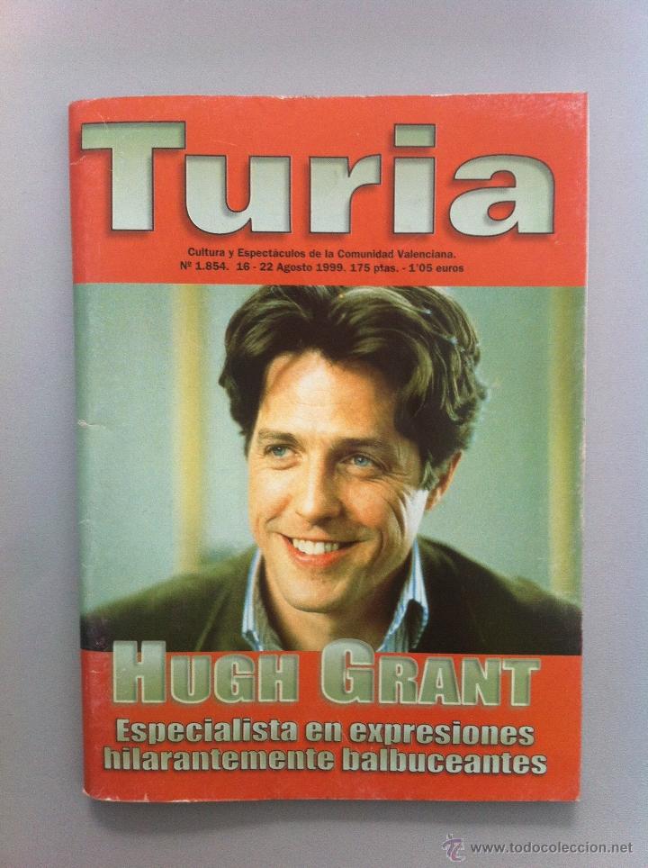 Cin&eacute;ma: CARTELERA TURIA 1999. HUGH GRANT N&ordm; 1854