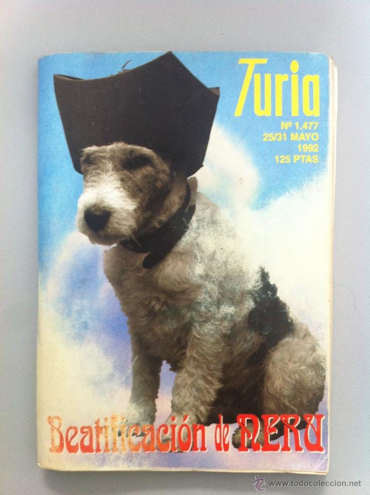 Cin&eacute;ma: CARTELERA TURIA 1992 BEATIFICACI&Oacute;N DE NERU. FOX TERRIER N&ordm; 1477