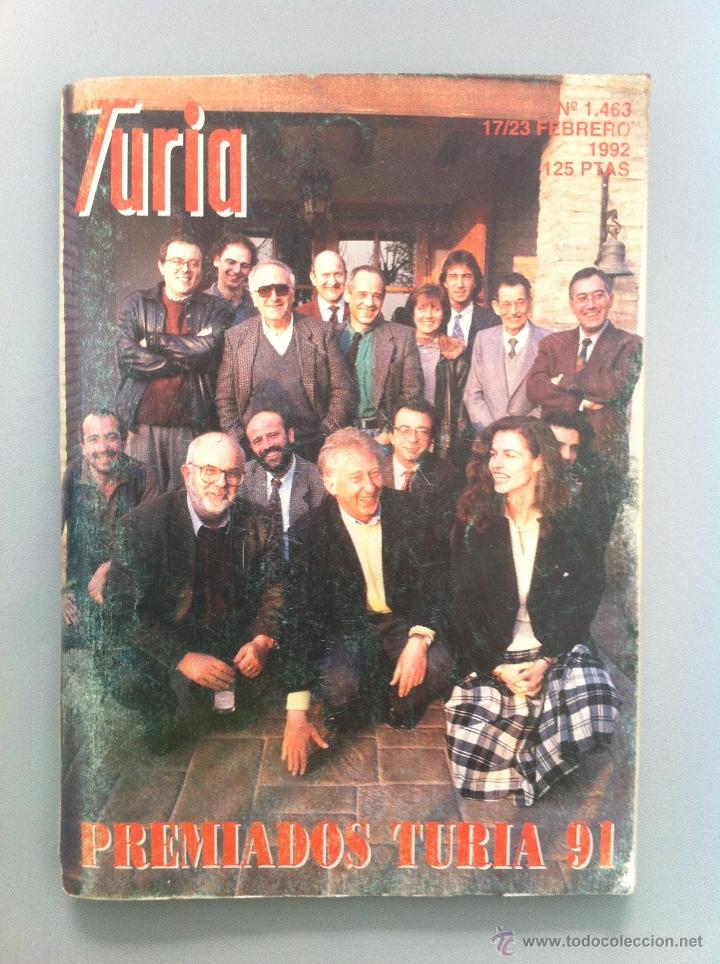 Cin&eacute;ma: CARTELERA TURIA 1992. PREMIADOS TURIA 1991 N&ordm; 1463