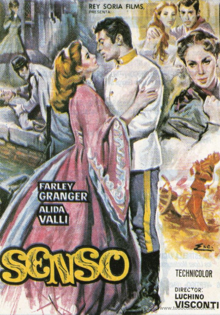Cinema: RECORTE SENSO LUCHINO VISCONTI FARLEY GRANGER ALIDA VALLI