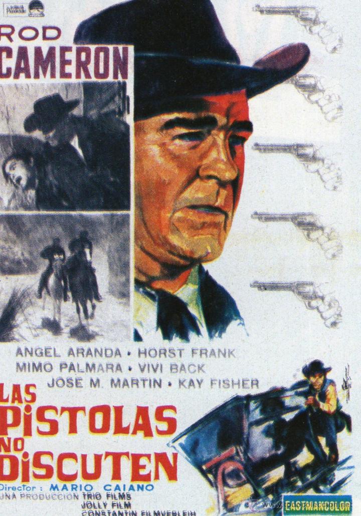 Cinema: Rod Cameron, Horst Frank, Mimmo Palmara, Angel Aranda, Vivi Bach, Luis Dur&aacute;n, Kai Fischer, Julio P.