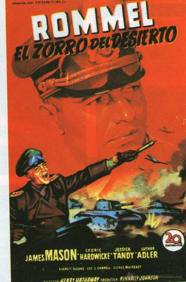 Kino: rommel James Mason, Cedric Hardwicke, Jessica Tandy, Luther Adler, Everett Sloane, Leo G. Carrol, Ge