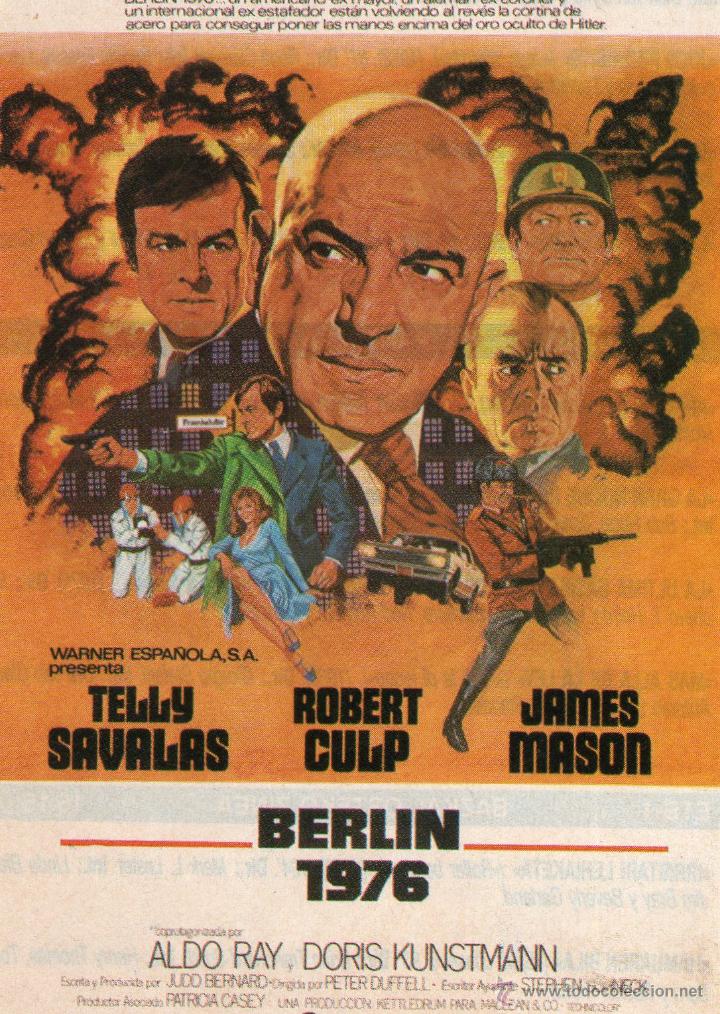 Cin&eacute;ma: Telly Savalas, Robert Culp, James Mason, Aldo Ray, Gunter Meisner, Adrian Hoven, Wolfgang Lukschy, C