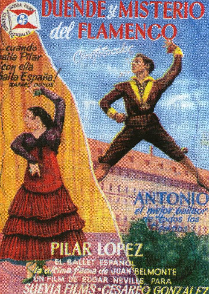 Cinema: Documentary, Antonio, Pilar L&oacute;pez, Bernarda de Utrera, Fernando Rey Productora Edgar Neville