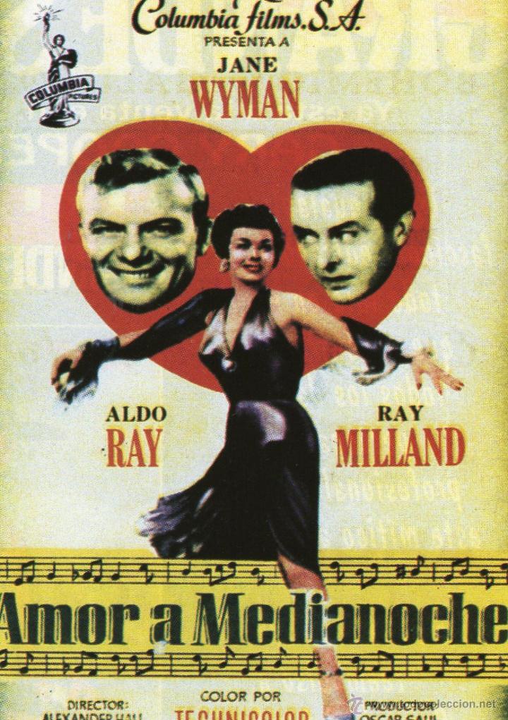 Cinema: Jane Wyman, Ray Milland, Aldo Ray, Leon Ames, Valerie Bettis, Tom Helmore, Karin Booth, Mary Treen,