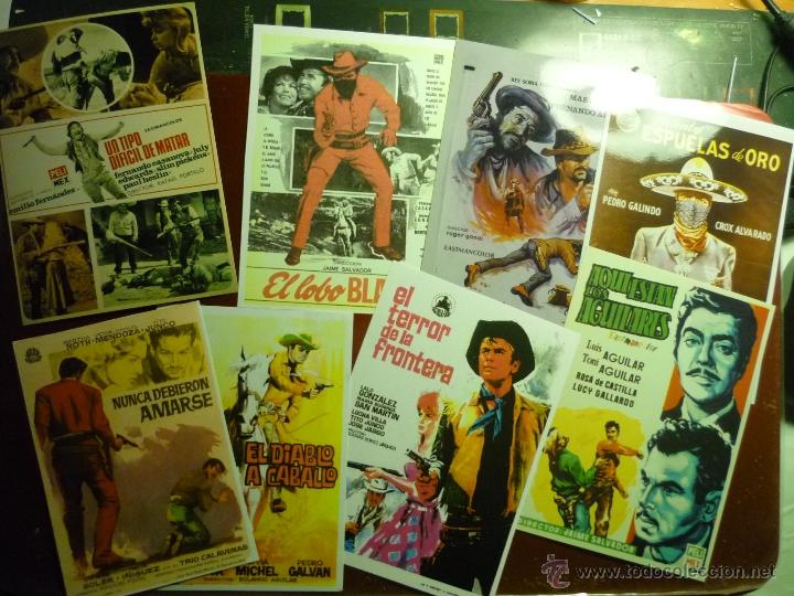 Kino: LOTE REPRODUCCIONES WESTERNS MEJICANOS--FOTO Y PAPEL