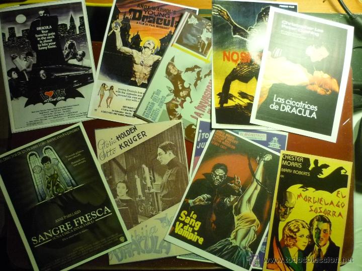 Kino: LOTE REPRODUCCIONES PAPEL Y FOTO PELICULAS VAMPIROS -DRACULA