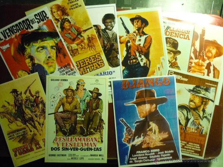 Kino: LOTE REPRODUCCIONES CARTELES EN FOTO Y PAPEL SPAGHETTIS