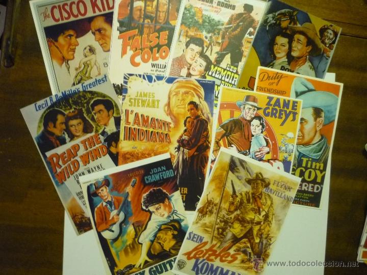 Kino: LOTE REPRODUCCIONES CARTELES EXTRANJEROS PELICULAS WESTERN