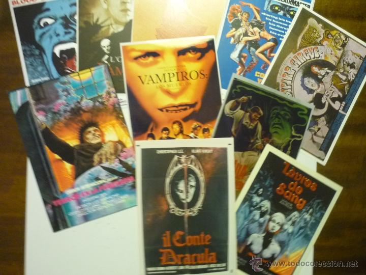 Kino: LOTE REPRODUCCIONES PAPEL Y FOTO PELICULAS TERROR-VAMPIROS