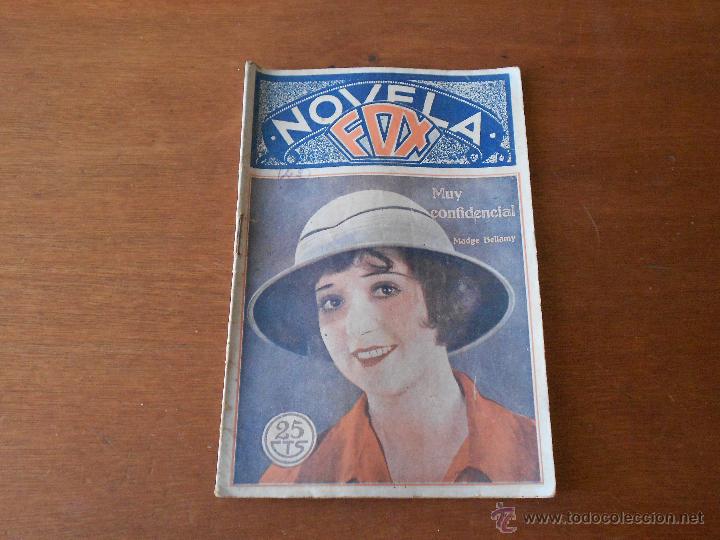 Cinema: CINE. NOVELA FOX: MUY CONFIDENCIAL, CON FOTOGRAF&Iacute;AS DEL FILM. ORIGINAL DE &Eacute;POCA