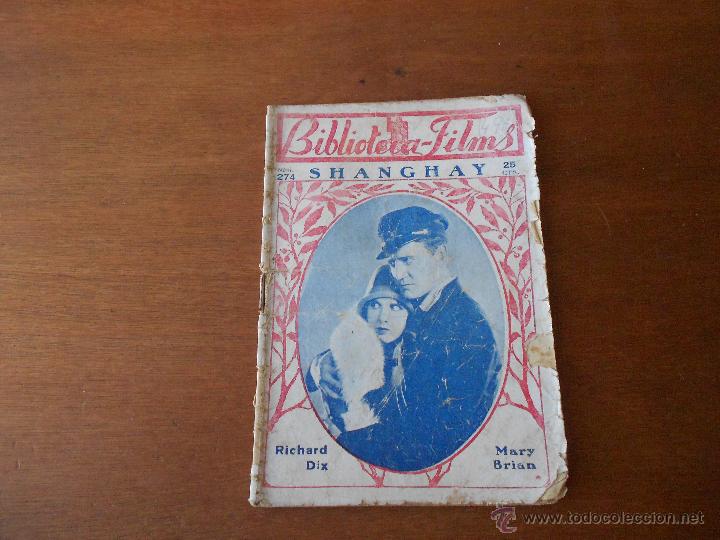 Cinema: BIBLIOTECA FILMS: SANGHAY, ORIGINAL DE &Eacute;POCA CON FOTOGRAF&Iacute;AS