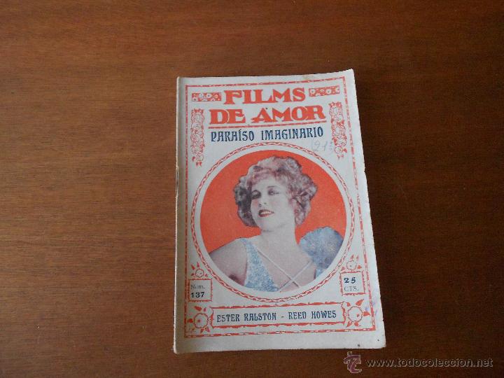 Cinema: FILMS DE AMOR: PARAISO IMAGINARIO, ORIGINAL DE &Eacute;POCA CON FOTOGRAF&Iacute;AS