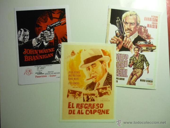 Kino: LOTE REPRODUCCIONES PAPEL PELICULAS POLICIACAS