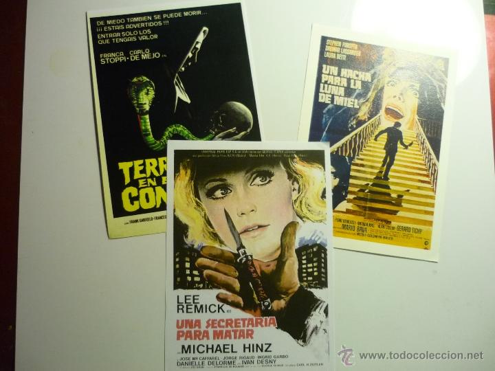 Kino: LOTE REPRODUCCIONES TERROR EUROPEO.-  EN PAPEL