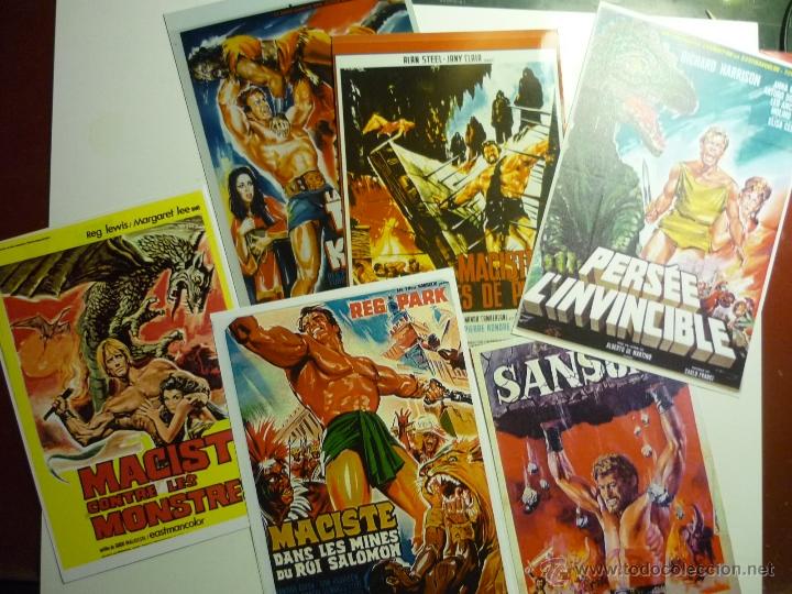 Kino: LOTE CARTELES EXTRANJEROS PEPLUMS EN FOTO Y PAPEL