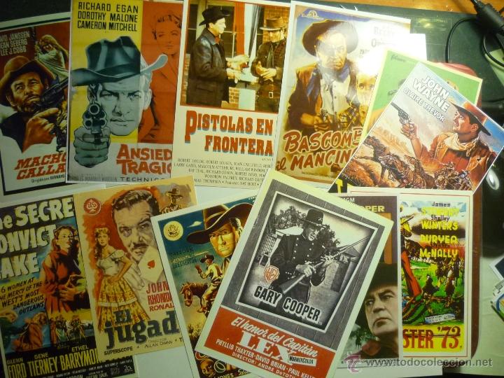 Kino: LOTE EN PAPEL  Y FOTO PELICULAS OESTE USA