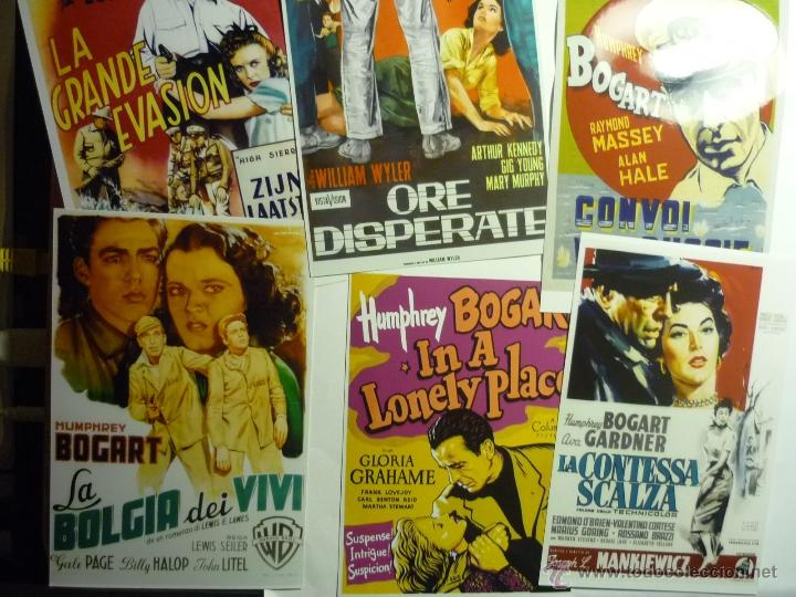 Kino: LOTE EN FOTO Y PAPEL CARTELES EXTRANJEROS H.BOGART