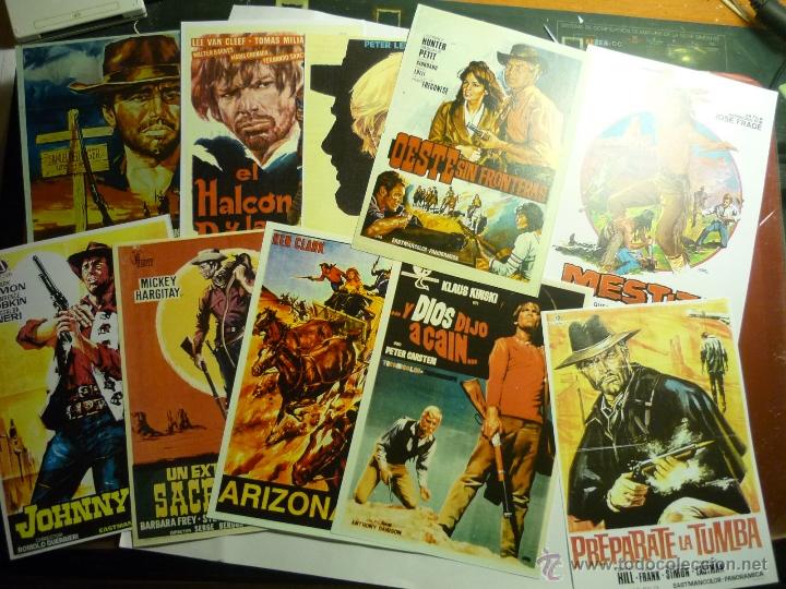 Kino: lote en papel peliculas oeste.-spaghettis