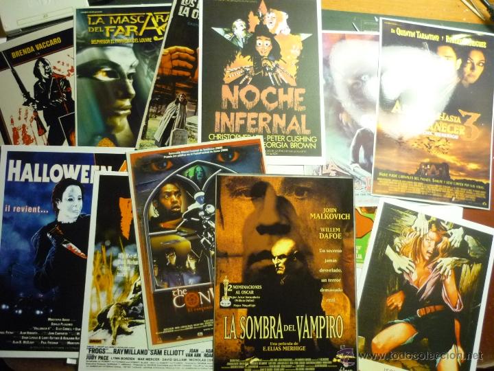 Kino: lote reproducc. papel y foto peliculas de terror