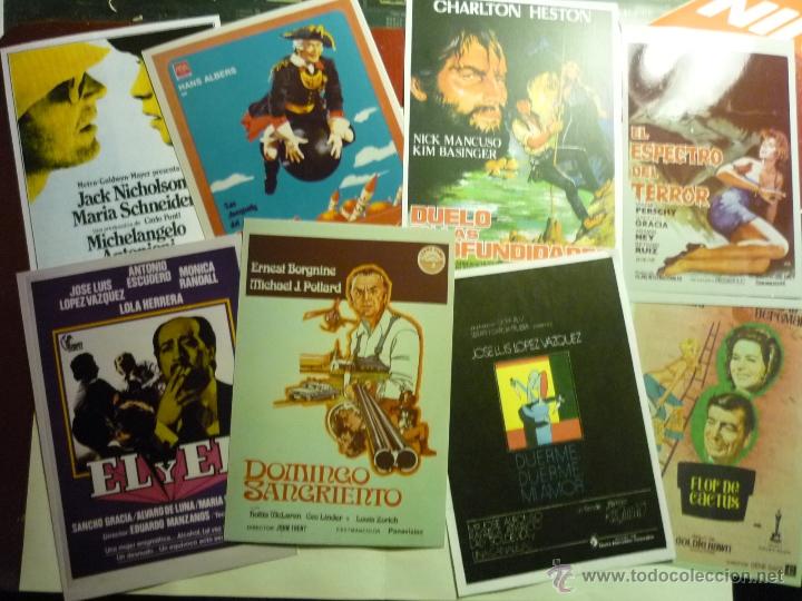 Kino: lote reproducciones peliculas diferentes temporadas en papel y foto