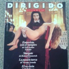 Cine: DIRIGIDO POR - Nº 230 - ENTREVISTA CON EL VAMPIRO - DICIEMBRE 1994 --. Lote 44832298