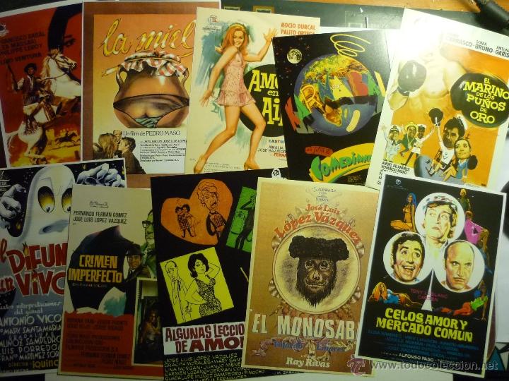 Kino: lote reproducciones dif,peliculas cine espa&ntilde;ol .-papel y foto