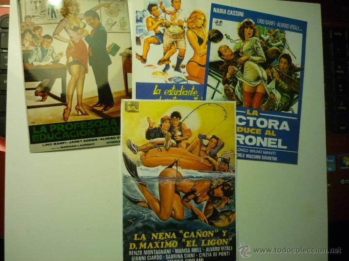 Kino: LOTE REPRODUCC.PELICULAS ALVARO VITALI.-PAPEL Y FOTO