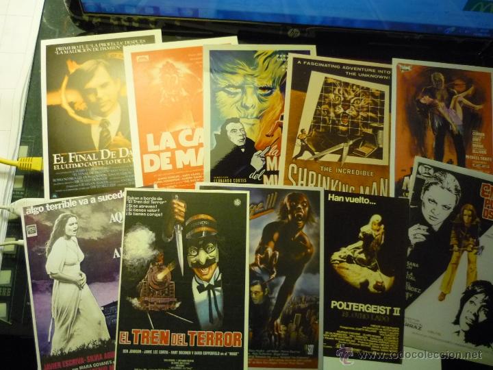 Kino: LOTE REPRODUCC.PAPEL Y FOTO PELICULAS TERROR
